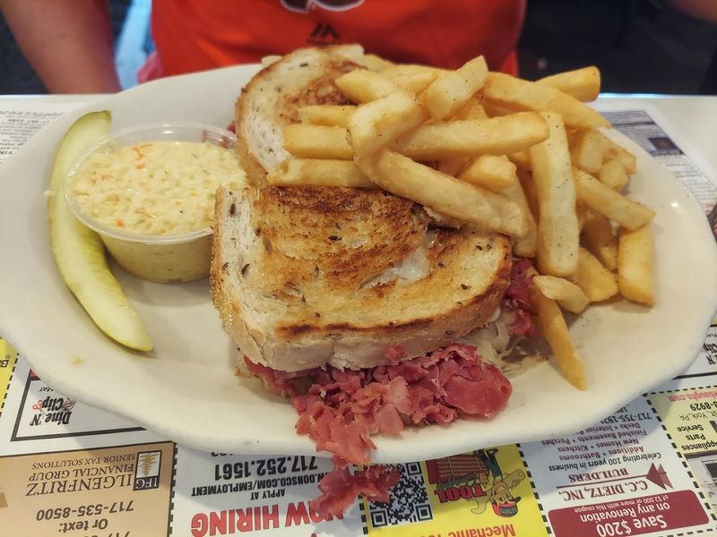 The Legendary Reuben Sandwich Itself