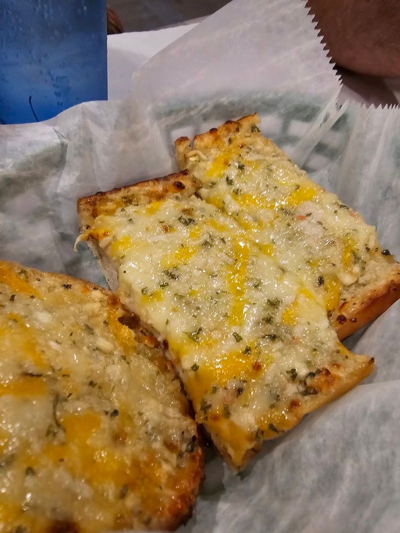 The Legendary Seafood Garlic Bread