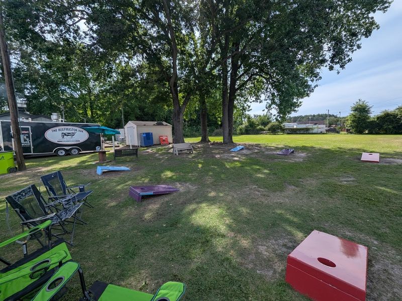 The Legendary Tailgating Scene Outside