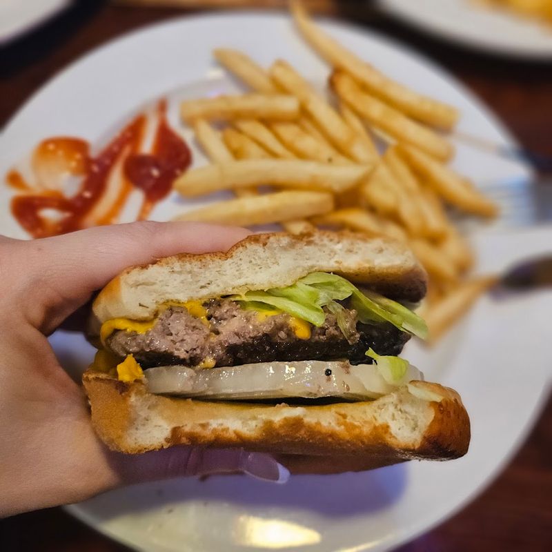The Legendary Woody Woodbine Burger