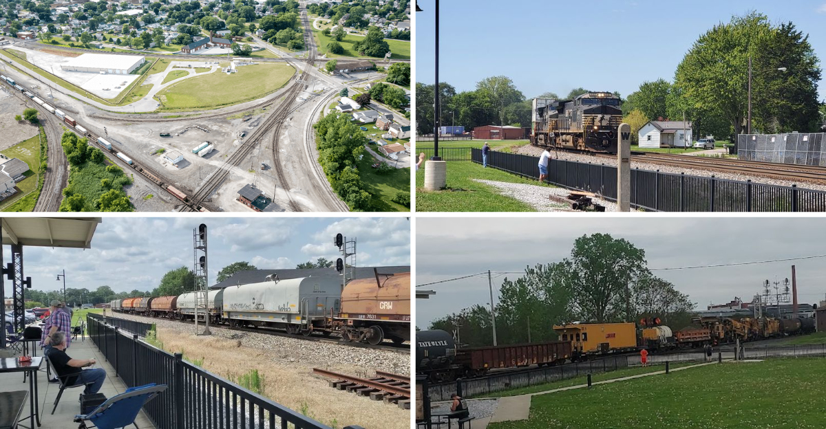 The Little-Known Ohio Park Where More Than 100 Freight Trains Pass Through Every Day