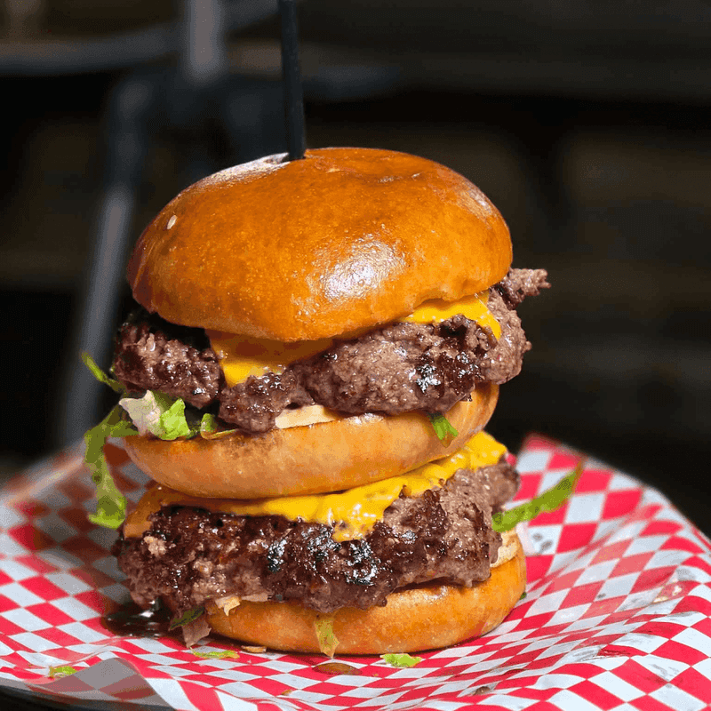 The Mac Daddy Burger - Half a Pound of Pure Happiness