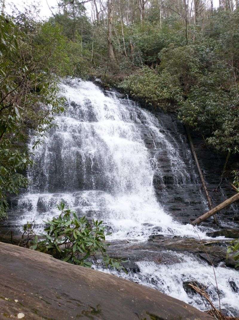 The Magical First Glimpse of Spoonauger Falls The Magical First Glimpse of Spoonauger Falls
