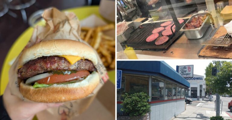 The Massive Cheeseburgers At This Humble California Restaurant Are Worth A Road Trip Across The State
