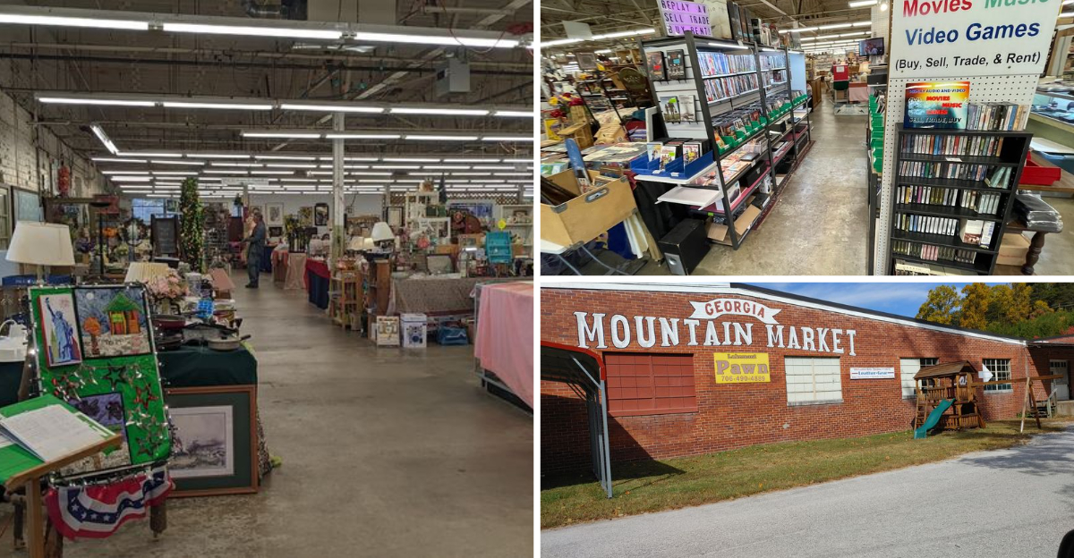 The Massive Flea Market In Georgia Where 40 Can Fill Your Car With Amazing Treasures