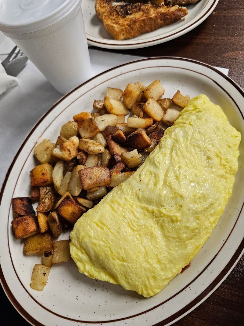 The Meat Lovers Omelette With Feta Cheese