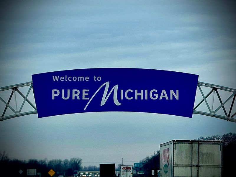 The Mitten State Pride Behind Every Welcome Sign