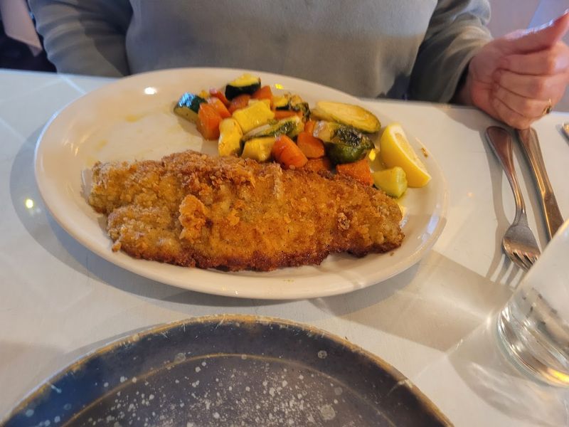 The Mustard Crusted Bass — A Local Legend on a Plate