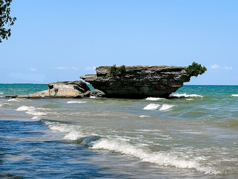The Mysterious Graffiti Rock Hidden Down the Shoreline The Mysterious Graffiti Rock Hidden Down the Shoreline