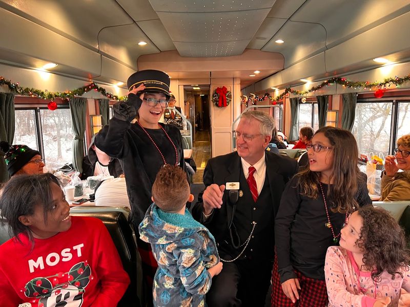 The North Pole Express Holiday Train Ride Experience