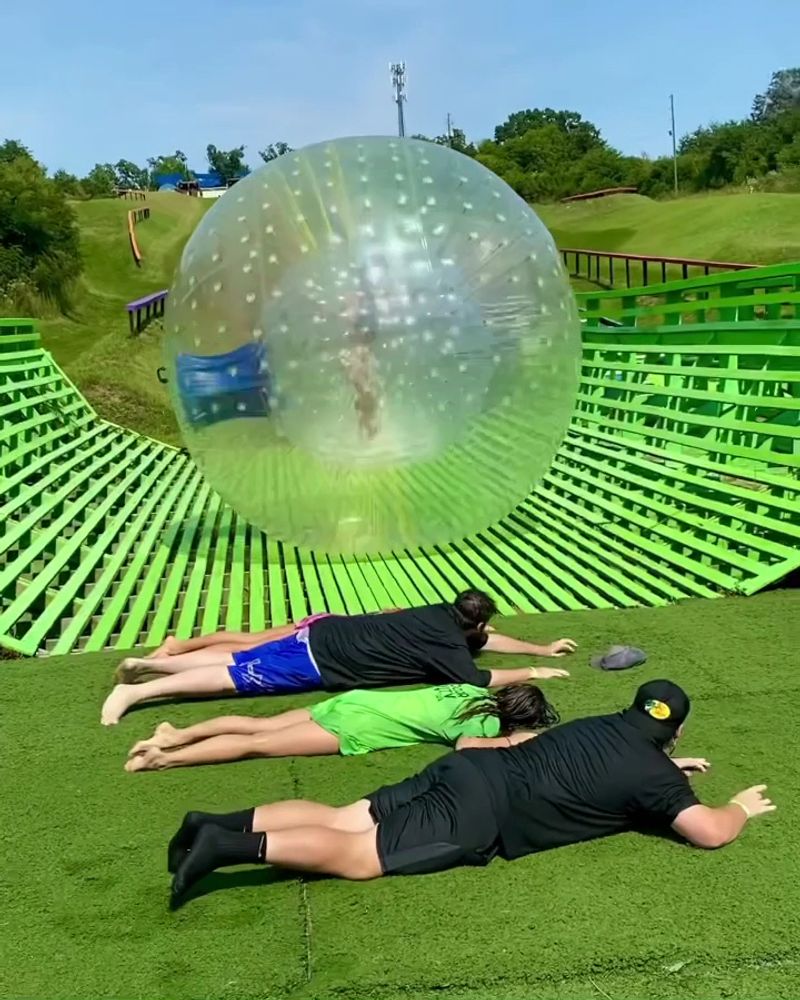 The Only Zorbing Park in the Entire United States