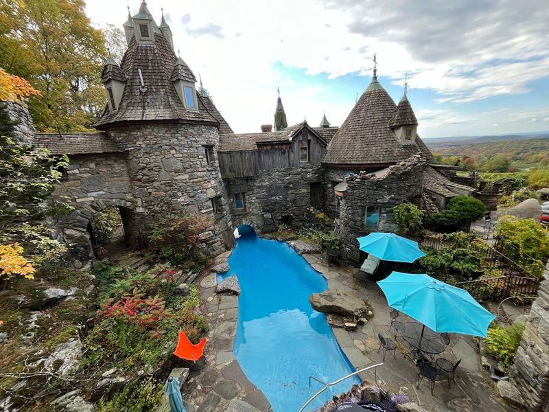 The Outdoor Moat-Style Swimming Pool The Outdoor Moat-Style Swimming Pool