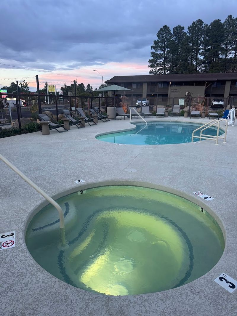 The Outdoor Pool and Hot Tub Are a Game-Changer