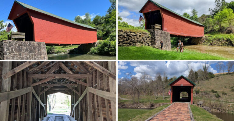 The Postcard-Perfect Covered Bridge In Virginia That Most People Have Never Discovered