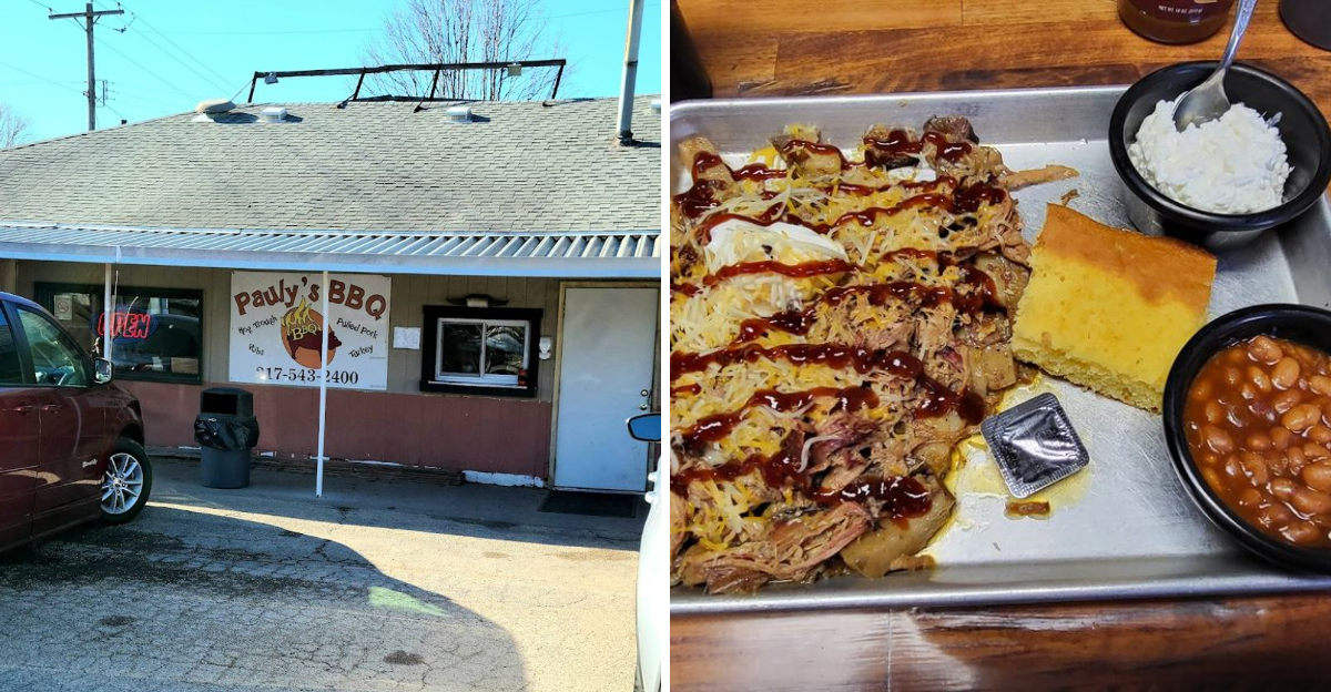 The Pulled Pork At This Cozy Illinois BBQ Spot Is The Kind Youll Crave Again And Again