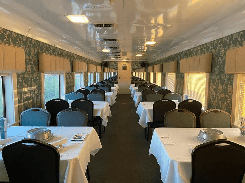 The Retro Train Atmosphere That Sets the Mood The Retro Train Atmosphere That Sets the Mood
