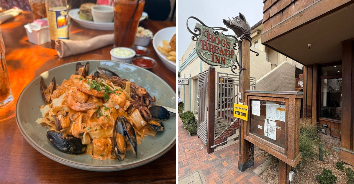 The Seafood Pasta At This Iconic California Restaurant Has Earned A Reputation For Being Unforgettable