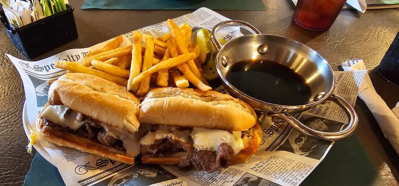 The Sheep Dip and Grinder Sandwich Combo