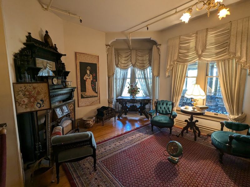The Spider Web Motif Throughout the Mansion
