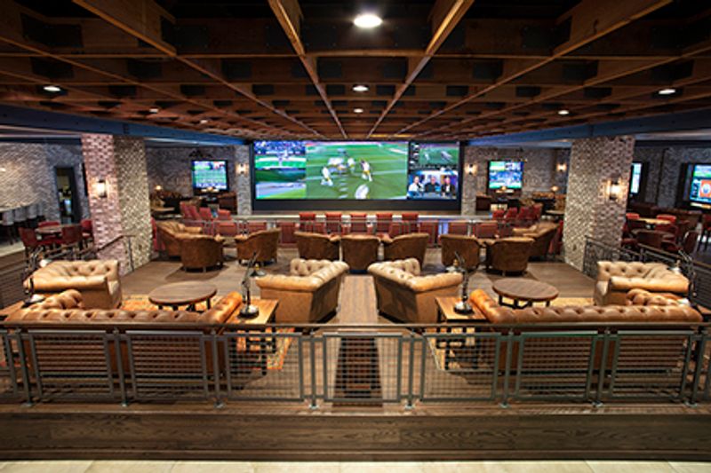 The Sports Book Lounge That Rivals Any Big City Setup