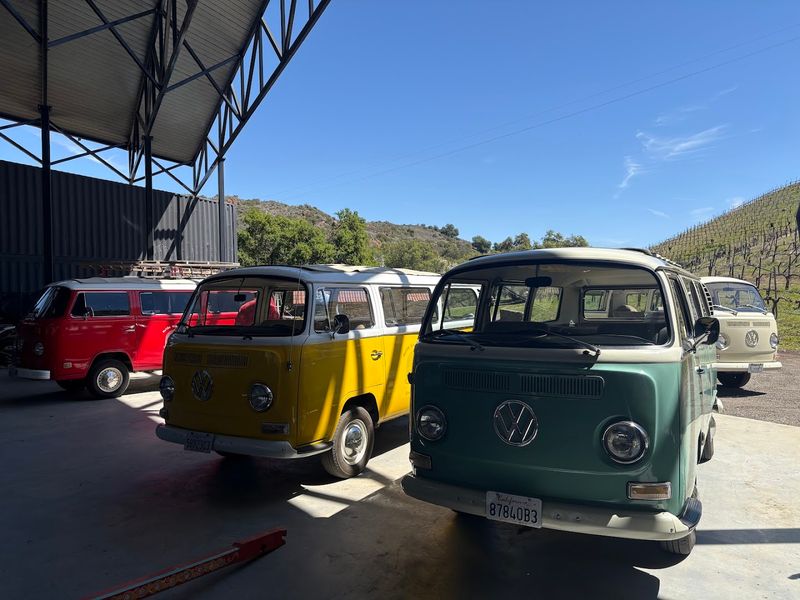 The Vintage VW Bus Wine Tour Option