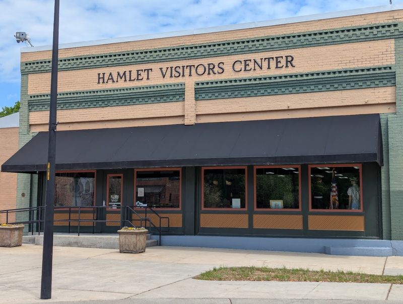 The Visitor Center Celebrating Hamlet's Broader Community History