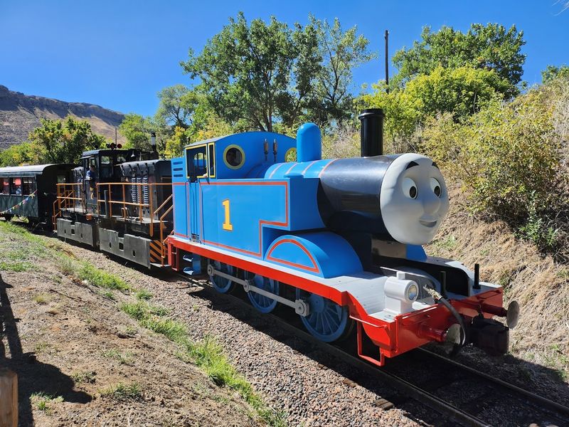 The Whimsical Train Ride Around the Museum Grounds