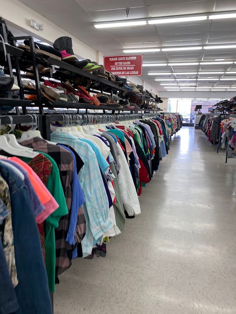 The Women's Section Is the Largest in the Store The Women's Section Is the Largest in the Store