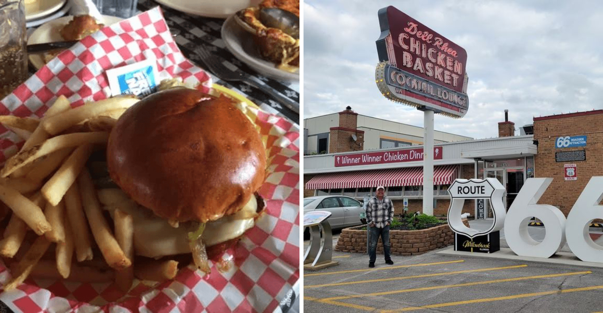 The burgers at this old-timey Illinois restaurant are so good, they hardly seem real