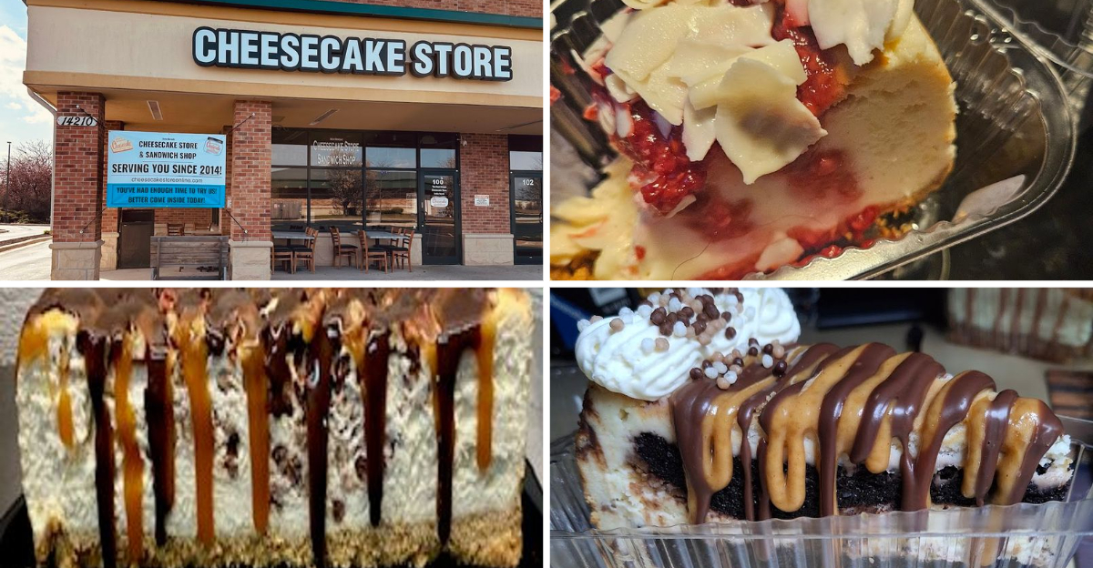 The cheesecake at this no fuss Illinois cafe is so delicious it hardly seems real