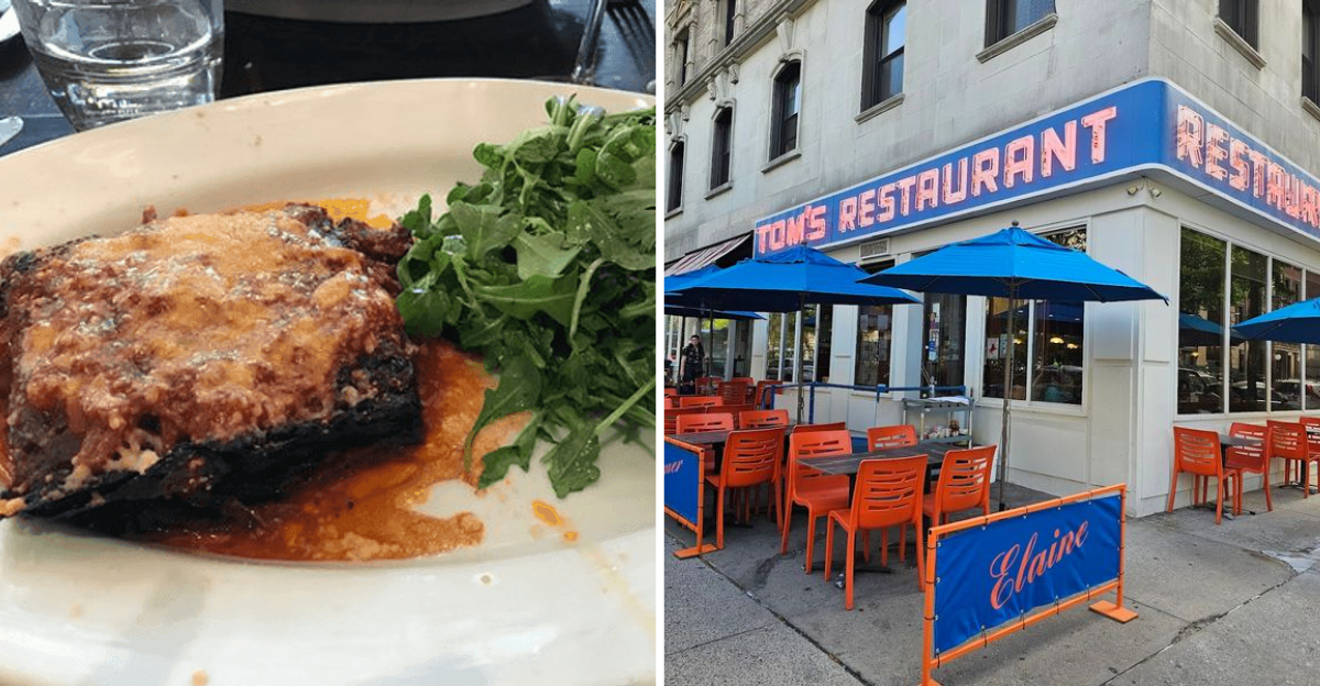 The eggplant parmigiana at this New York restaurant is so good, it ought to be illegal