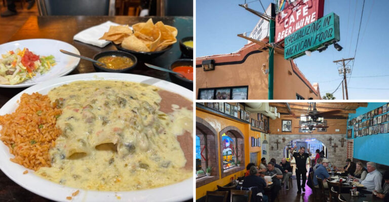 The enchiladas at this historic Texas café are so good, they’re worth driving across the state for