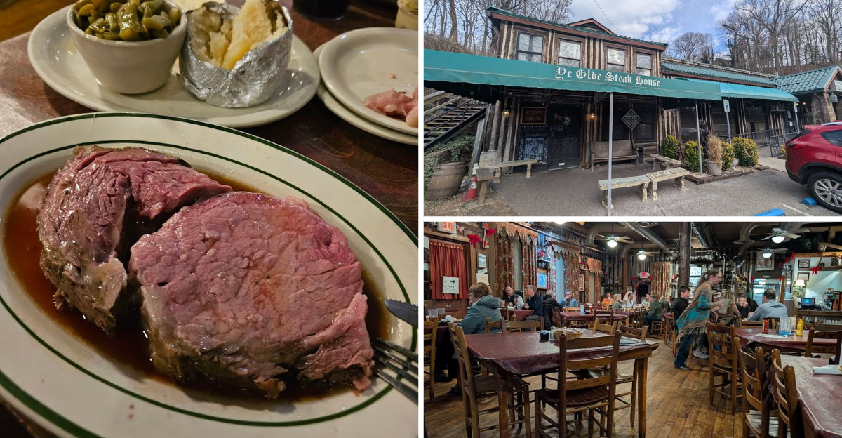 The prime rib at this old fashioned Tennessee restaurant is worth every mile of the drive