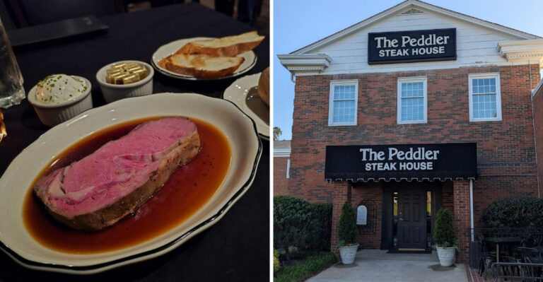 The prime rib at this old-timey North Carolina restaurant is well worth a dedicated road trip