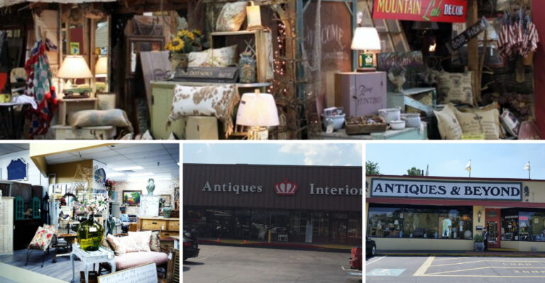 These 13 gigantic Georgia antique stores are packed with treasures and bargains worth hauling home