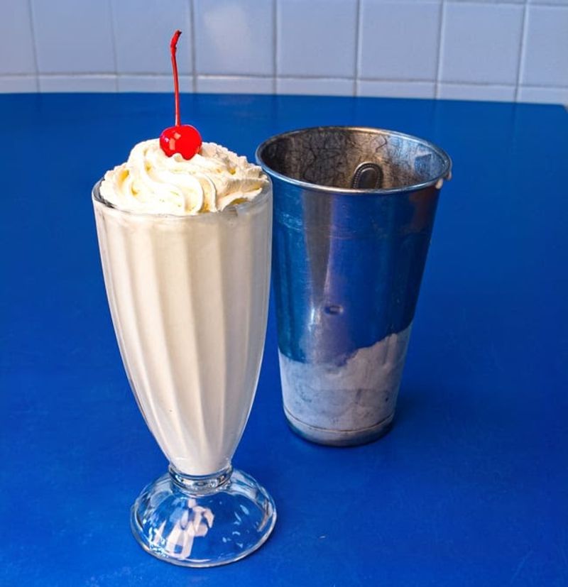 Thick Milkshakes Made the Old-School Way