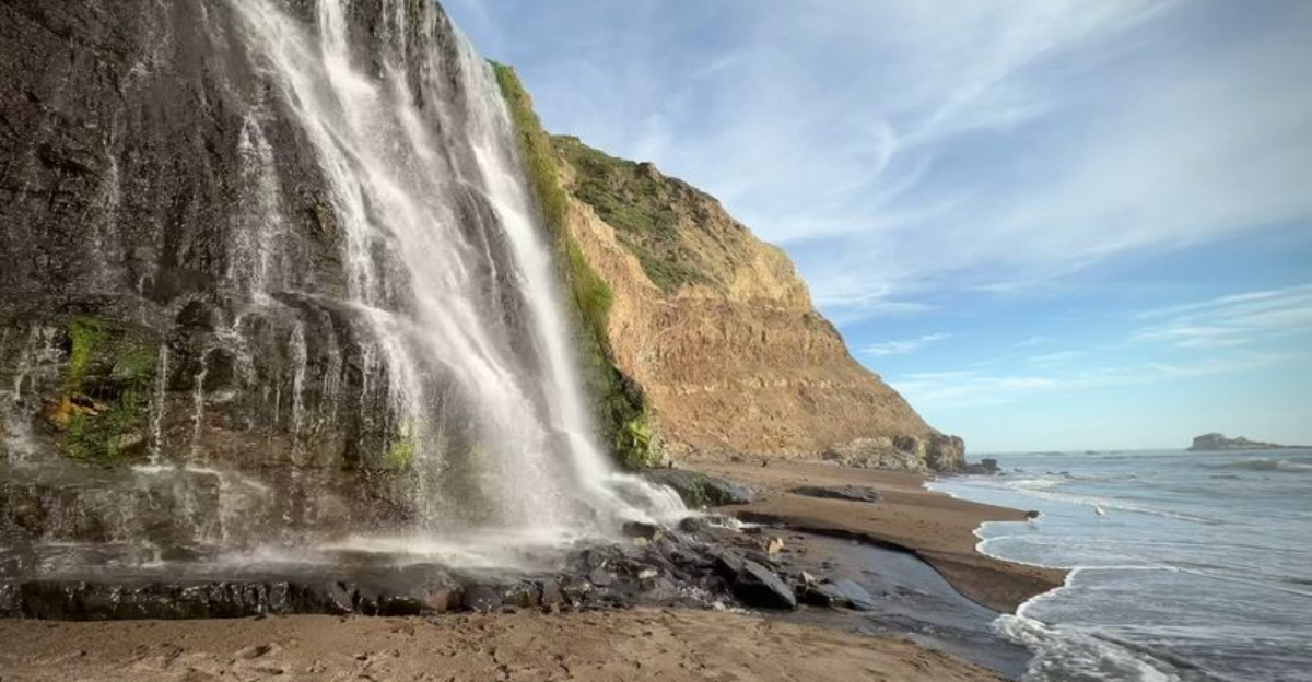 This 40 Foot California Waterfall Is Almost Too Beautiful To Believe