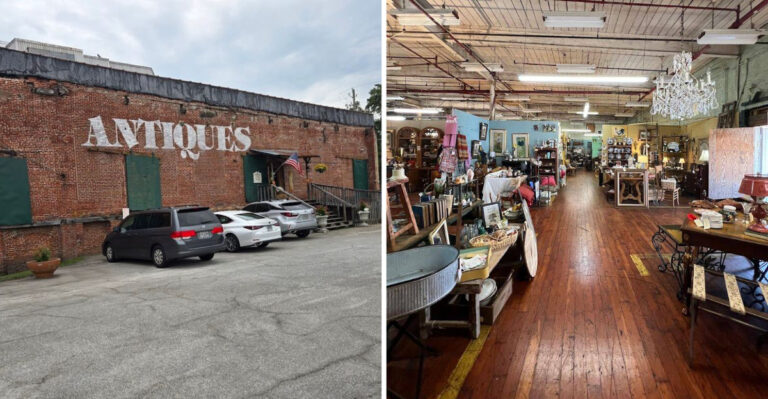 This 40,000-Square-Foot Antique Store In Georgia Is Packed With Treasures You Can Browse For Hours