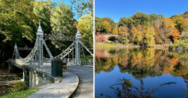 This Beautiful Suspension Bridge In Ohio Looks Like It Belongs In A Storybook