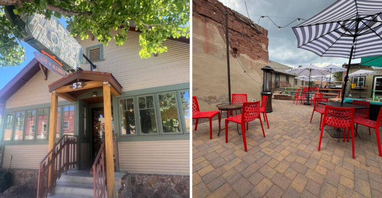 This Beautifully Restored Arizona Cafe From The 1920s Offers Some Of The Most Spectacular Patio Views Around