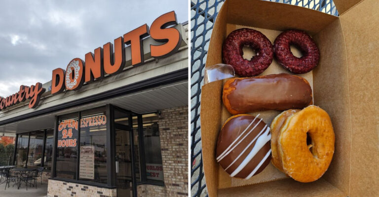 This Charming Illinois Donut Shop Has Been Serving Fresh Donuts Around The Clock For Nearly Five Decades