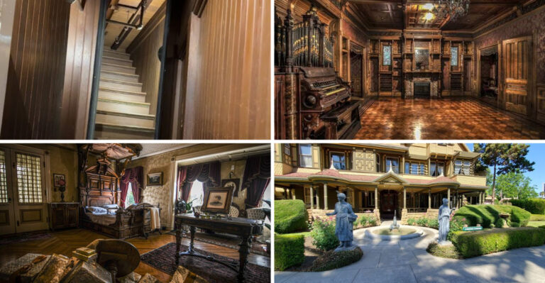 This Eerie Victorian Mansion In California Becomes Even More Mysterious After Sunset