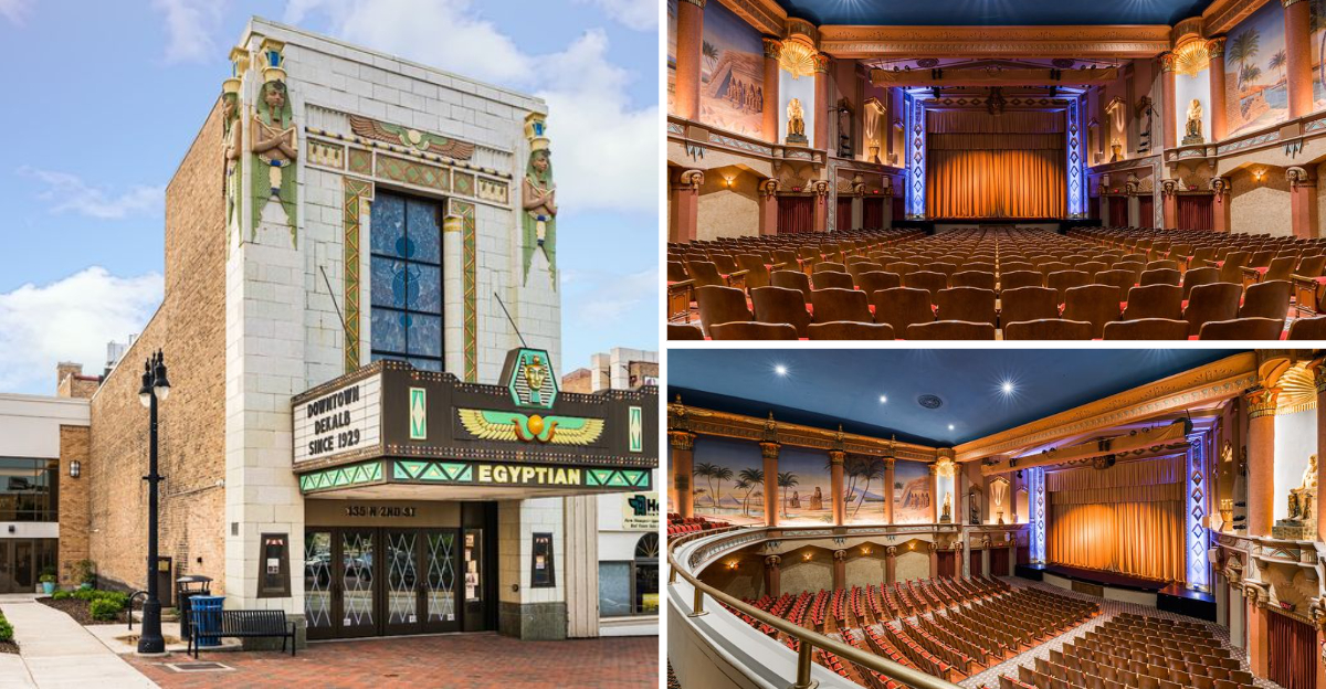 This Egyptian Themed Theater In Illinois Feels Like A Journey Back To The Age Of Pharaohs