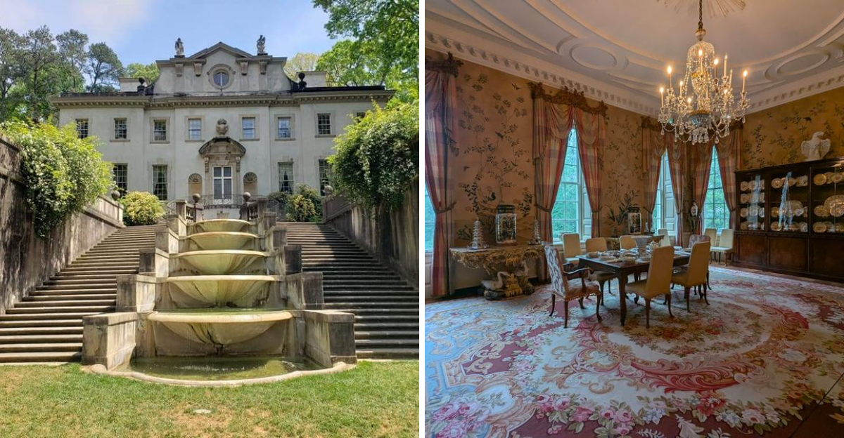 This Elegant 1928 Georgia Mansion Looks Like It Was Lifted Straight From The Jazz Age