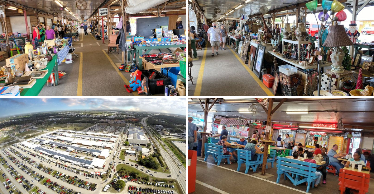 This Enormous Florida Flea Market Packs More Than 900 Vendors Food Stalls And Endless Finds