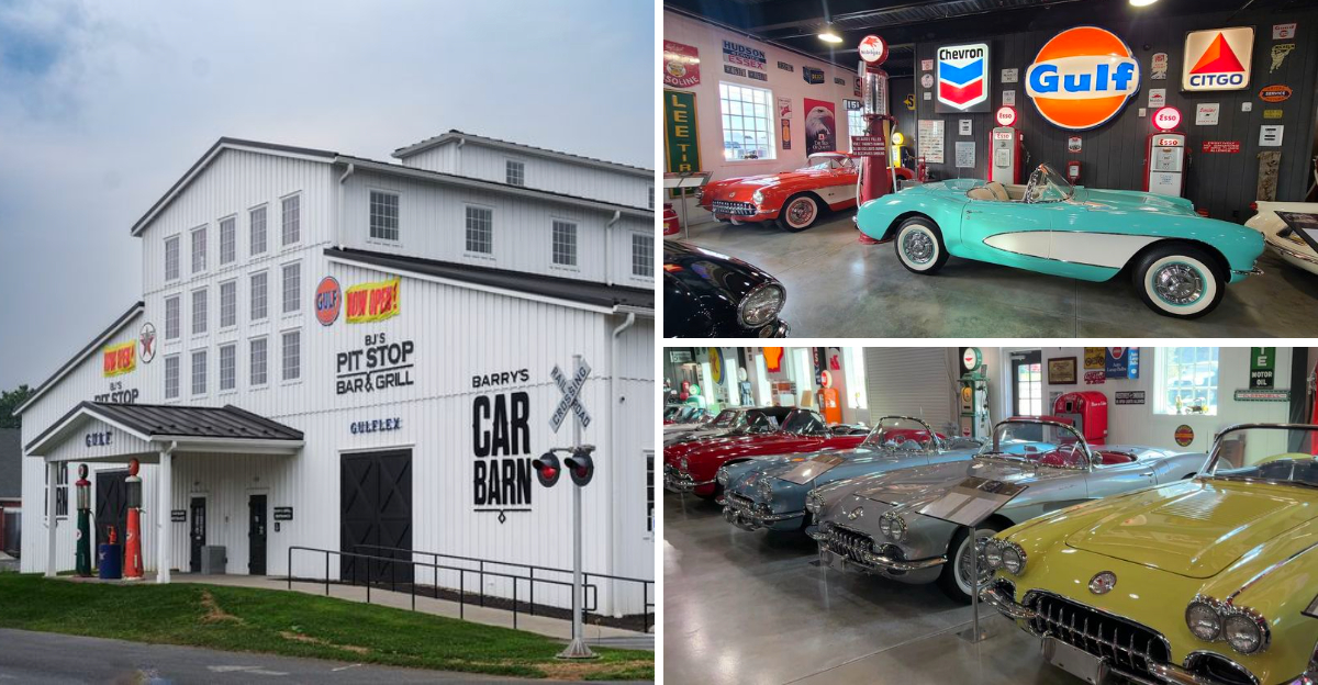 This Extraordinary Pennsylvania Car Museum Transports Visitors Back To The Golden Age Of American Driving