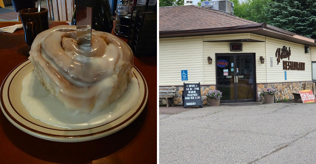 This Family Owned Michigan Restaurant Serves Giant Cinnamon Rolls That Have Become Local Legends