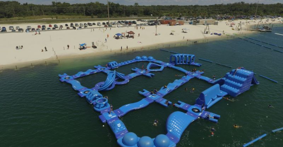 This Giant Floating Water Park In Florida Delivers Unmatched Family Fun