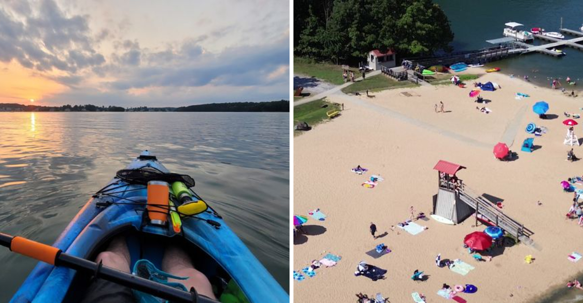 This Hidden Virginia Lake Retreat Feels So Much Like The Coast, Most Visitors Forget They’re Hours From The Ocean