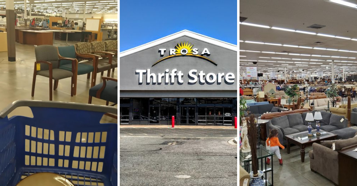 This Huge North Carolina Thrift Store Lets You Fill An Entire Cart For Just 48